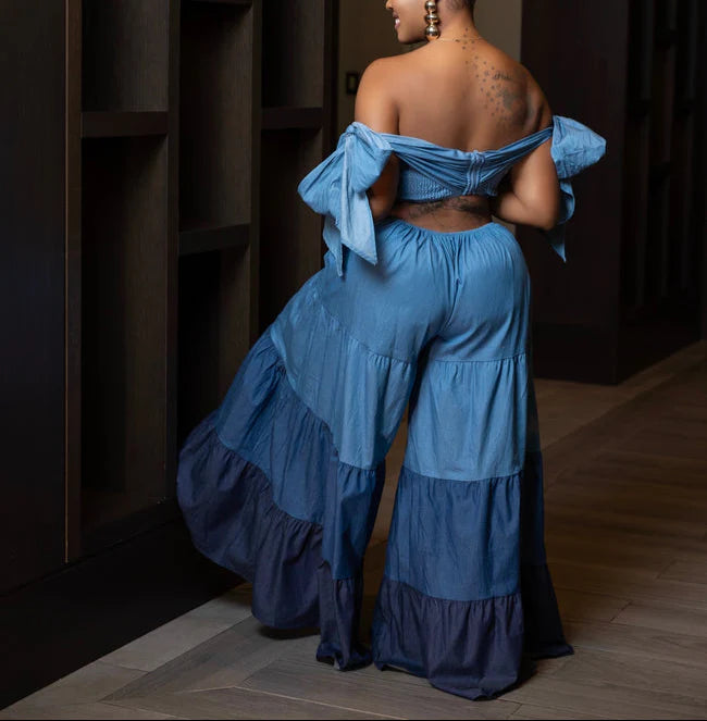 Destiny In Denim Jumpsuit