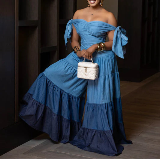 Destiny In Denim Jumpsuit