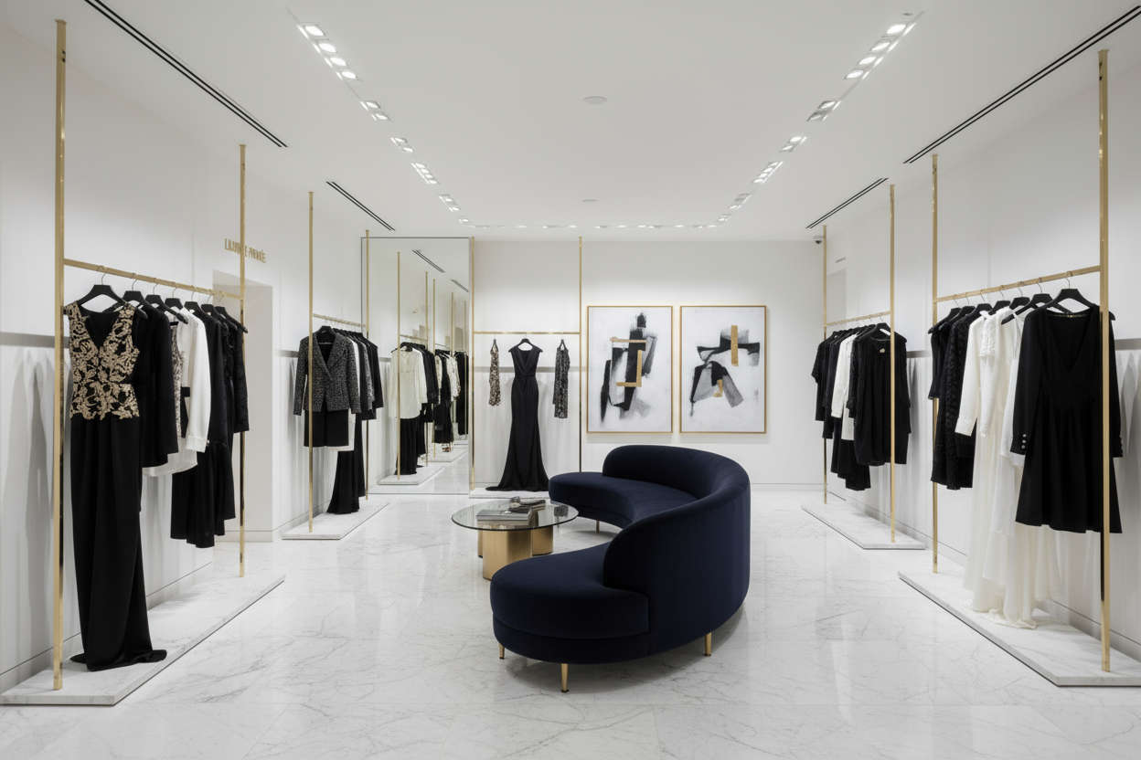 high fashion boutique